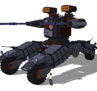 精细机器人模型 (9)